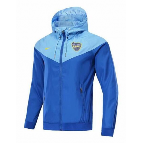 Boca Juniors 18/19 Windrunner Jacket Blue